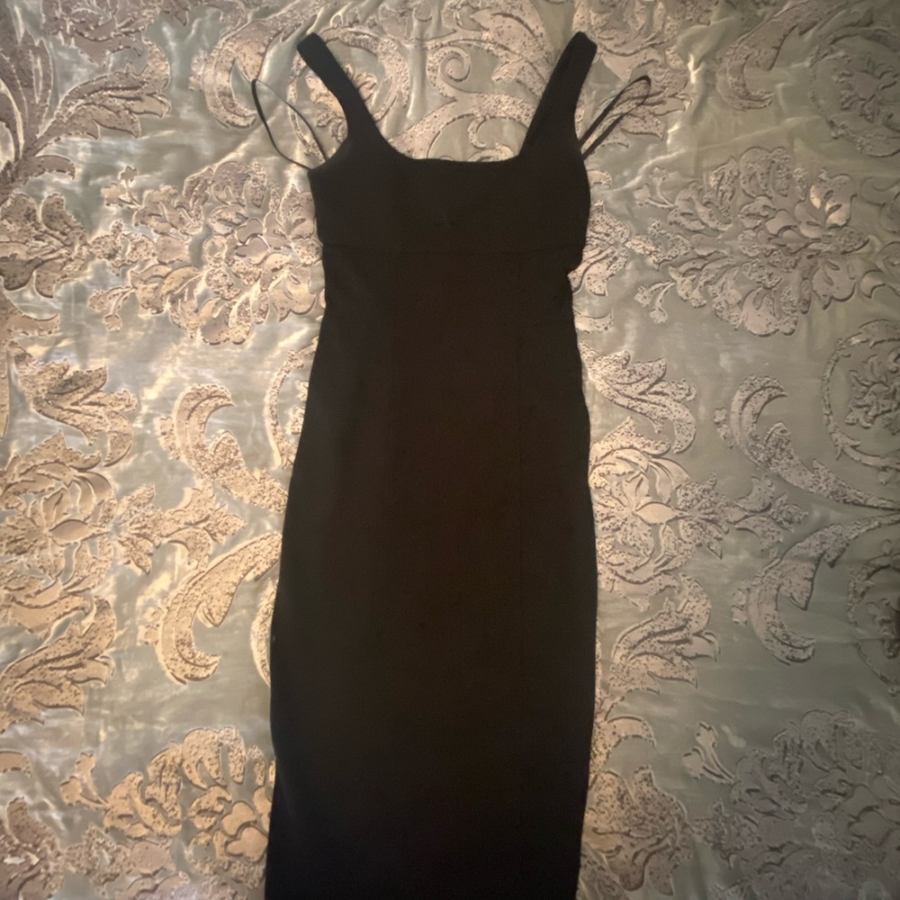 Black MIDI Dress